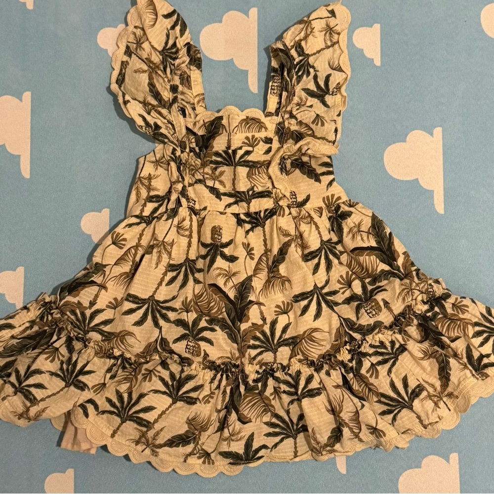 Tommy Bahama Floral Ruffle Dress 12-18mo Gently Used